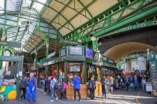 Borough Market Near London Bridge